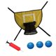 thumbnail image 5 of Juego de aro de baloncesto para trampolín, portería de baloncesto para la mayoría de los entrenamientos de trampolines Bola azul, 5 of 8