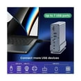 thumbnail image 3 of USB Type C 16 In 1 Station with USB 3.1/3.0/2.0 4K Display Port 100W PD SD/TF RJ 45 Ethernet ,Easy to Use, 3 of 6