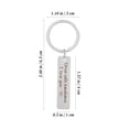 thumbnail image 2 of Ring Keyring Personalized Keychains Delicate Workmanship Drive Safe, 2 of 8