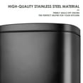 thumbnail image 7 of Arlopu 8 Gallon / 30 Liter Kitchen Trash Can with Foot Pedal, Stainless Steel Step Trash Can with Silent-Close Lid for Home Office, 7 of 7