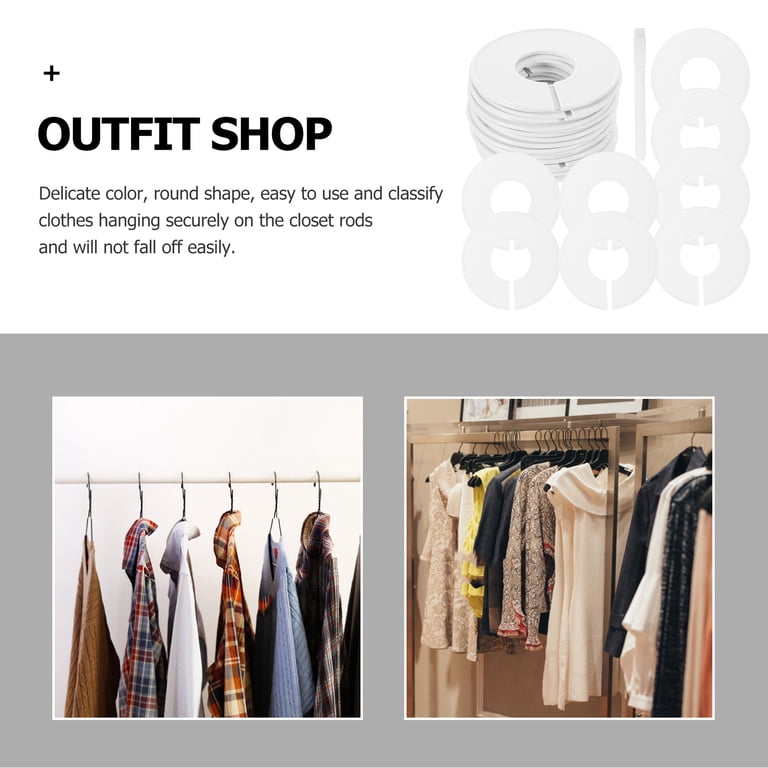 Clothing Rack Size Dividers