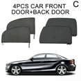 thumbnail image 1 of Car Sun Shade Cover blind mesh Max UV Protection Window For Rear kids J5V6, 1 of 9