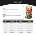 thumbnail image 6 of Lsque Vibrant Amaryllis Flowers Printed Workout Tank Tops for Women, Athletic Sports Tank Tops, Compression Sleeveless Dry Fit Shirts,Sleeveless Yoga Shirt-, 6 of 9