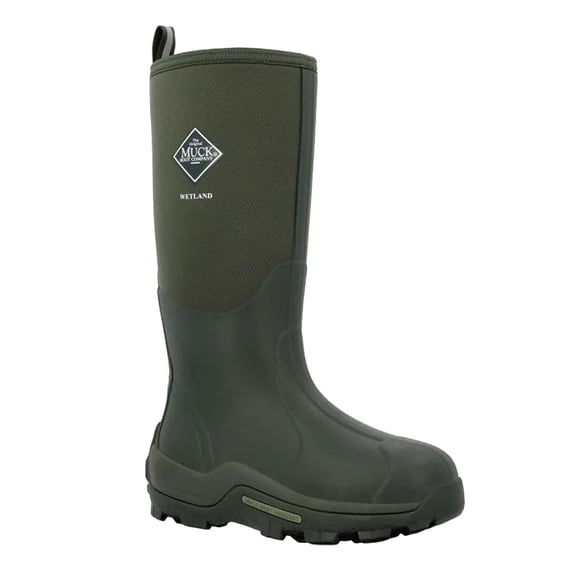 MUCK Men's Wetland Boot, Olive Green