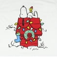 thumbnail image 5 of Peanuts Men's Snoopy Woodstock Wishful Thinking Christmas Xmas Holiday T-Shirt, 5 of 6