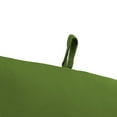 thumbnail image 5 of Jordan Manufacturing Sunbrella 44" x 22" Spectrum Cilantro Green Solid Rectangular Outdoor Chair Cushion with Ties and Hanger Loop, 5 of 12