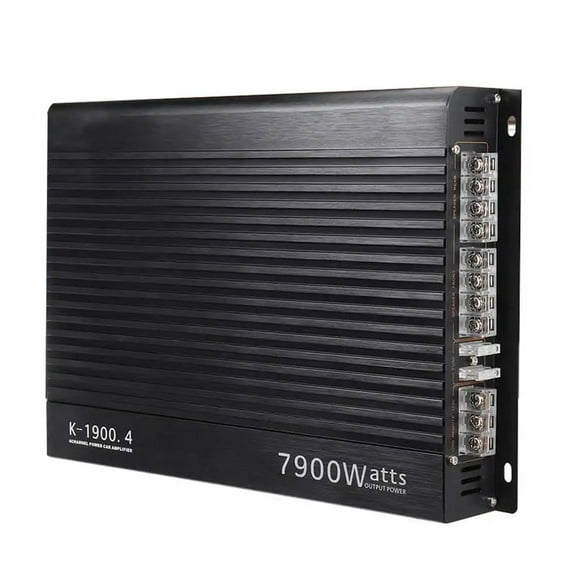 12V 7900W Car Amplifier 4 Channel Powerful Car Audio Subwoofer Aluminum Vehicle Power wm25