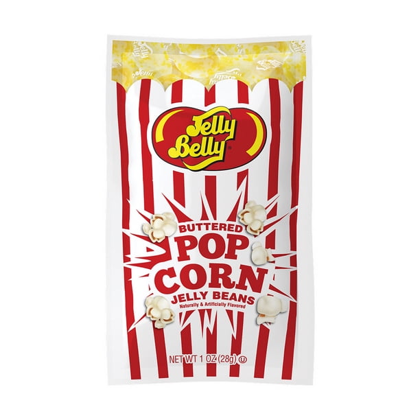 Jelly Belly Carnival Buttered Popcorn Jelly Beans 1oz Bag (1