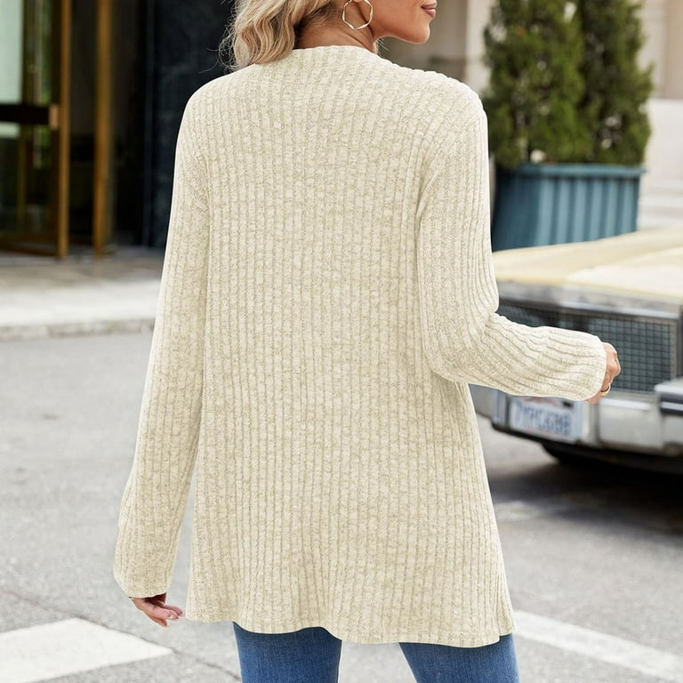 Fanxing Women Open Front Cardigans Comfort Brushed Knitted Fanxing Women Open Front Cardigans Comfort Brushed Knitted