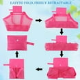 thumbnail image 3 of Bolsa de malla portátil para niños y mujeres, bolsas de almacenamiento de juguetes para niños, natación, Playa Grande, bolsa ecológica, bolsa de maquillaje cosmético, 3 of 5