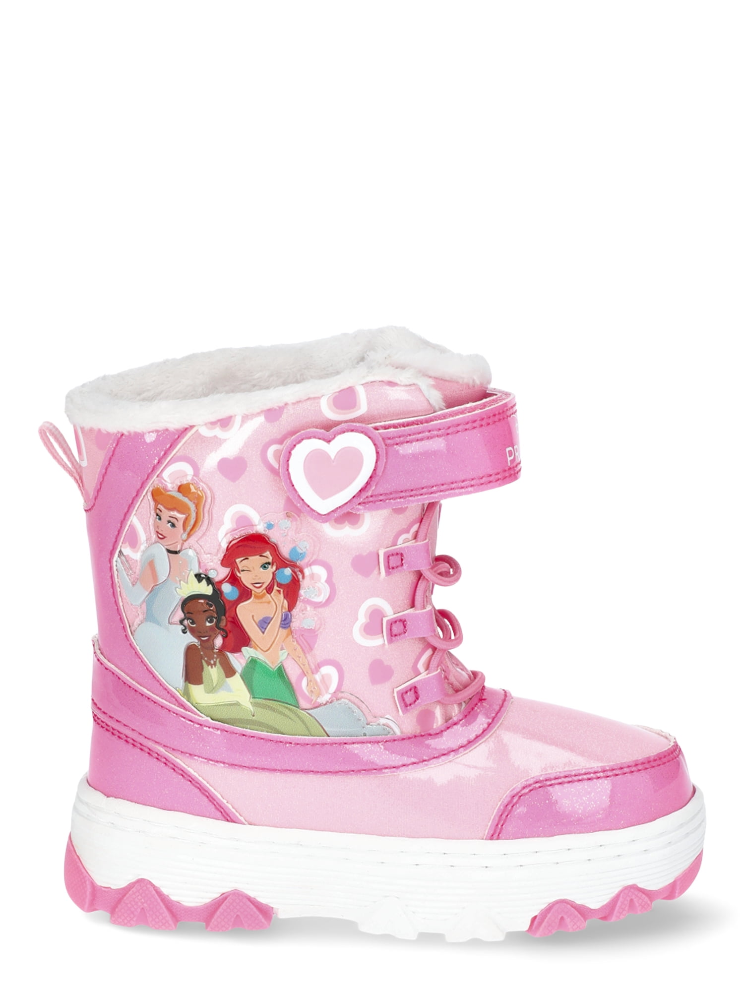 Disney Toddler Girls Princesses Snow Boots
