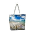 thumbnail image 2 of LEFXSMR Beach Bags for Women, Large Beach Bags Waterproof Sandproof Vacation Style, Portable Canvas Tote Bag for Swim Pool & Outdoor Use, 2 of 6