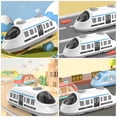 thumbnail image 2 of OUNONA 1Pack Simulation High-Speed Trains Toy Inertia Drive Realistic Replication Children Playtime, 2 of 7