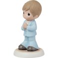 thumbnail image 2 of Precious Moments Blessings On Your First Communion Brunette Hair/Medium Skin Boy Figurine, 1 Each, 2 of 4