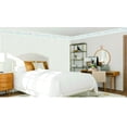 thumbnail image 2 of Dundee Deco's Peel and Stick Wallpaper Border - Abstract Pastel Blue Shapes Wall Border Retro Design, 15 ft x 7 in, Self Adhesive, 2 of 6