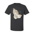 thumbnail image 2 of Wild Bobby, Praying Hands God Grant me the Serenity Courage Wisdom, Inspirational/Christian, Men's Graphic Tees, Charcoal, Medium, 2 of 3
