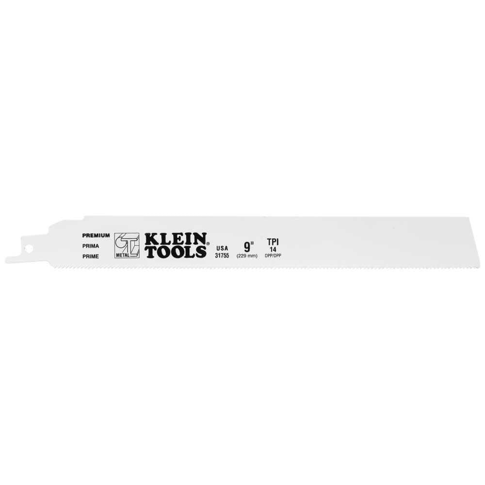 Klein Tools Recip. Saw Blades 9" 14 Tpi-5 Pk