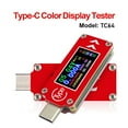 thumbnail image 3 of FlyFlise TC64 Type-C Couleur LCD Affichage Voltmètre USB Ampèremètre Tension, 3 of 8