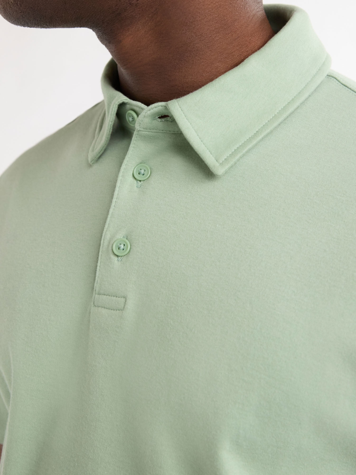 Free Assembly Mens Cotton Polo Shirt with Short Sleeves, Sizes XS-3XL