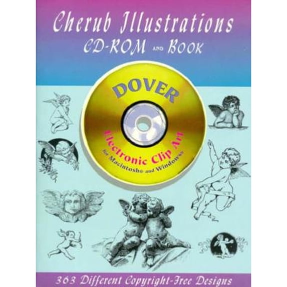 Pre-Owned Cherub Illustrations CD-ROM and Book (Paperback) 0486999475 9780486999470