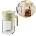 thumbnail image 1 of ABS Transparent Glass Jar With Lid And Spoon Flexible Airtight Food Storage Container Lockable Kitchen Canister For Seasoning, 1 of 3