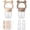 Brown, variant on YEYJ 2 Pack Silicone Baby Fruit Feeder with Mini Freezer Tray, Breastmilk Popsicle Molds for Baby Teething Relief, Fresh Food Feeder for Safe Infant Self Feeding, Extra Food Pouches