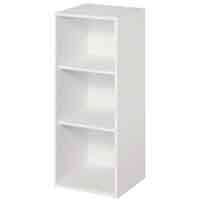 ORGANIZER STORAGE 3-SHELF WHT