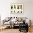 thumbnail image 3 of Kate and Laurel Framed Canvas Wall Art Print Meditation No. 3b by Kelly Knaga, 38 x 28 Sylvie Natural Frame, Modern Contemporary, Abstract Art for Wall Decor, 3 of 8