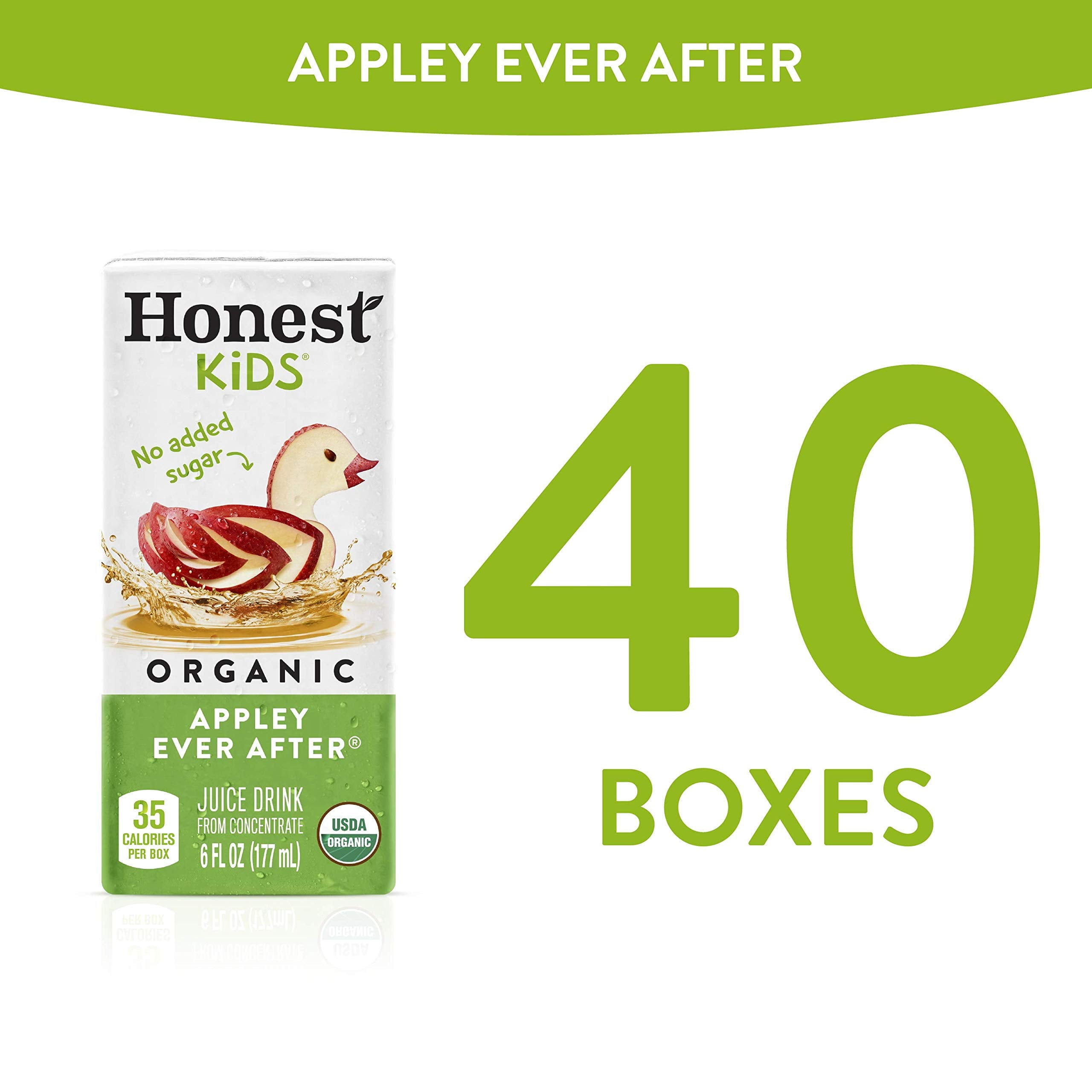 Honest Kids Organic Juice Drink Variety Pack, 6 Fl Oz, 40 Ct