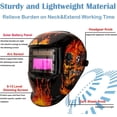 thumbnail image 6 of Welding Helmet Auto Darkening with True Color View, Solar Powered Lens for MIG, TIG, Arc Welding, 6 of 7