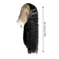 thumbnail image 3 of European Fashion Lace Front Wig with African Small Coiled Tube Afro Curly Style, 3 of 5
