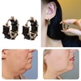 thumbnail image 1 of Fiudx Colgantes En C, Diamante Multicapa, Pendientes En Metal y Forma de Clavo, Energía y Vitalidad, Metabolismo y Digestión, Reducción de Anatomía y Inflamación, Accesorio En Moda Mujer, Diseño Lige, 1 of 6