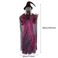 thumbnail image 3 of ​​GiLiling 70" Animatronic Hanging Witch Halloween Prop​​ | Life-Size Hanging Decor with Voice/Sound Effects & LED Lighting for Indoor/Outdoor Haunted House Productions, 3 of 9