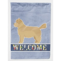 Carolines Treasures CK3784CHF Westiepoo 1 Welcome Flag Canvas House Size  Large multicolor