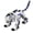 Blue, variant on R38 Remote Control Robot Tiger Toy, 2.4G RC Interactive Mechanical Tiger with Voice Control, Touch Sensing, Programmable Stunts, Music & Story Educational Robot for Kids Boys Girls
