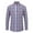 Light Blue, variant on Aueoeo Mens Button -Down Shirts Cotton Long Sleeve Shackets Regular Fits Striped Print Shirt Checkered Collared Top Light Blue L