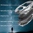 thumbnail image 4 of Zinc Alloy Key Fob Cover,Keychain,Full Protection Car Key Case for Altima Maxima Murano Pathfinder Rogue Sentra Versa Titan XD GTR Armada Smart Keyshell Accessories,Silver Color,For Nissan A, 4 of 8