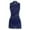 Navy Blue, variant on Riismen Women's Lyrical Dance Leotard Dress Shiny Rhinestone Figure Skating Dress Dancewear Navy Blue S