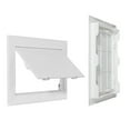 thumbnail image 4 of Oiur Access Panel Door Opening Flap Cover Detachable Design Hinge-type Plumbing Access Door Metal Access Panel for Drywall Ceiling,150mmx150mm, 4 of 8