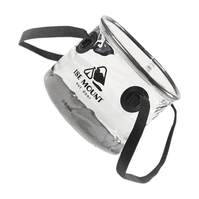 Maytalsory Seau Pliable avec Poignée Pêche Portable Seau d'Eau Pliant PVC de Haute Qualité, PE et Fer Camping