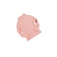 thumbnail image 3 of Mialoley Kids Tops, Girls Solid Color Stand Collar Long Sleeve Pullover Blouse 1-6Years, 3 of 6