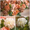 thumbnail image 2 of Simulated retro hydrangeas - dark pink 30cm 6 hydrangeas, 2 of 14