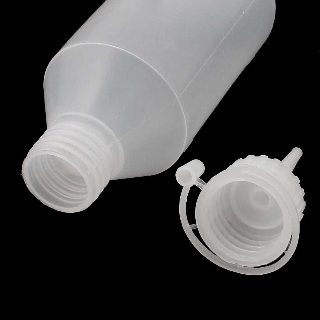 Unique Bargains YH-2L Plastic Kitchen Laboratory Squeeze Bottle Dispenser 100ML 4 Pcs