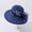 Navy, variant on HNMKIU Elegant Women's Wide Brim Sun Hat for Summer Wedding Tea Party and Outdoor Occasions Khaki,One Size