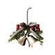 thumbnail image 2 of Campanas de hierro forjado, adornos navideños, adornos navideños, campanas para árbol de Navidad, lazos, decoraciones de Halloween, decoración de otoño, decoración del hogar, adornos navideños, 2 of 6