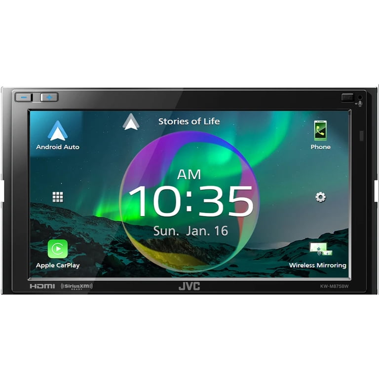 JVC Double DIN 6.8