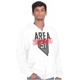 thumbnail image 5 of Nevada Top Secret Area 51 Conspiracy Zip Up Hoodie Men's Women's Brisco Brands M, 5 of 6