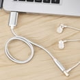 thumbnail image 4 of YIGSECU USB to 3.5mm Sound Adapter External Stereos Sound Card for /PC/Laptop, Microphones-Supported USB to Headphone Adapter, 4 of 7