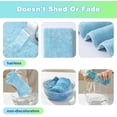 thumbnail image 3 of Microfiber Towels for Cars, 3 Pack 35.4" x 23.6" Car Drying Towel, Blue Reusable Car Towel, Quick Drying Car Microfiber Cleaning Cloth for RVs, SUVs, Trucks, 3 of 8