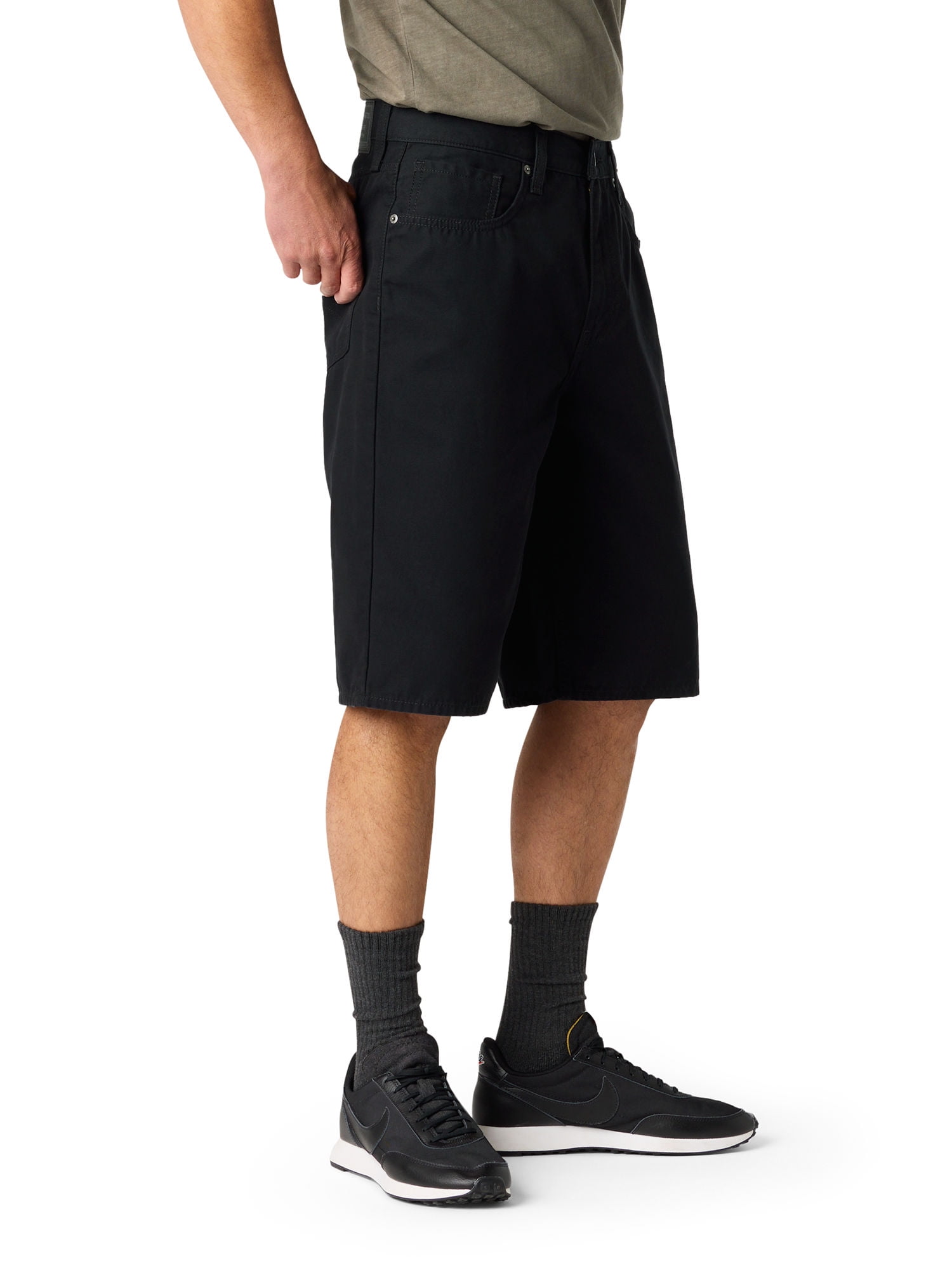 Levi Strauss Signature™ Men's and Big and Tall Loose Denim Shorts, 12" Inseam